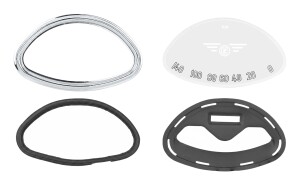 Jawa Panelka speedometer set - 140 km
