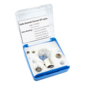 Set of bulbs Simson 6V asym.