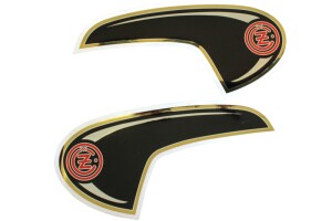 CZ 477 tank sticker - set