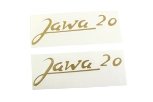 Sticker Jawa 20 - 11,5x3,5 - 2 pcs
