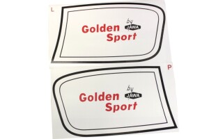 Golden Sport tank sticker
