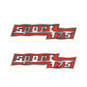 SPORT 175 sticker - set