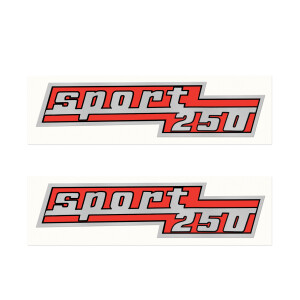 Sticker Sport 250 - set