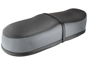 Saddle ČZ scooter 501, 502 - black-gray