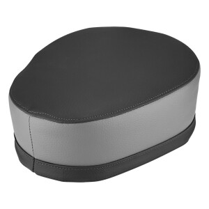 Saddle Pionýr 550 black - gray leatherette DOLARO