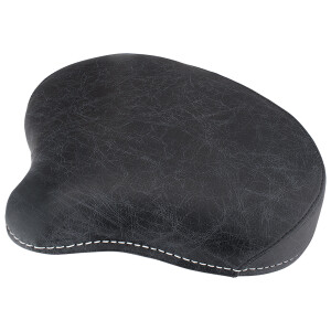 Pérák front saddle - black - leather - PROFI