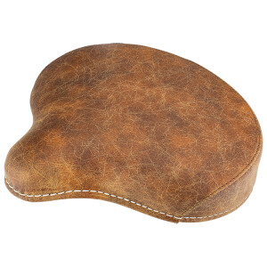 Pérák front saddle - dark brown leather - PROFI