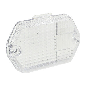 Indicator cover Simson SR50 (scooter), MZ - clear