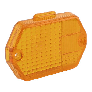 Square turn signal cover Simson, MZ ETZ - orange
