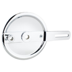Rear wheel shield Pioneer 550 chrome