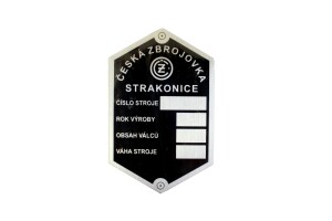 Frame label ČZ 125/150 C