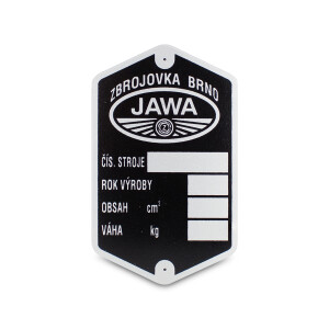 Frame label Pérák Zbrojovka