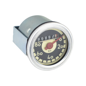 Tachometer Pionýr 555, Stadion S22 - aluminum frame - shaped