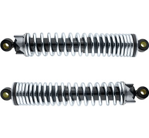 Shock absorber rear Jawa 350/634 - 640 spring chrome - import (set)
