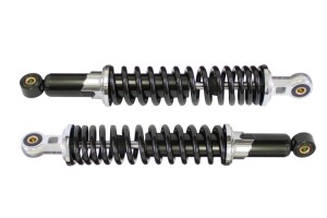 Simson rear shock absorber - black spring (set) - import