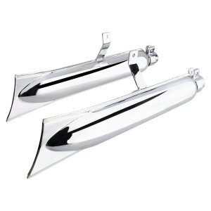 Exhausts ČZ 125/150 C - fixed frame (set) - SK