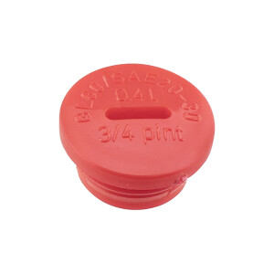 Simson oil plug - red