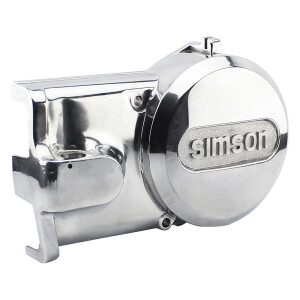 Simson AL engine cover - right, polished