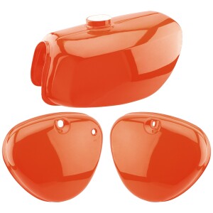 Simson S51 Elektronik Box Lid Tank - Orange