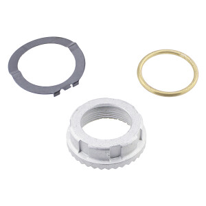 Simson exhaust elbow nut - set