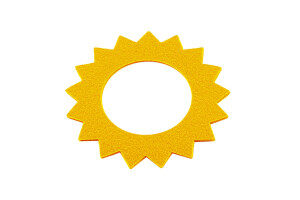 Babetta 210 tank felt - yellow