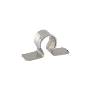 Jawa/ČZ front brake cable retainer - for welding