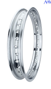 Rim 16 - 1.85 chrome. Mandap - punching A