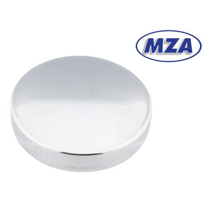 Simson tank cap - chrome - MZA