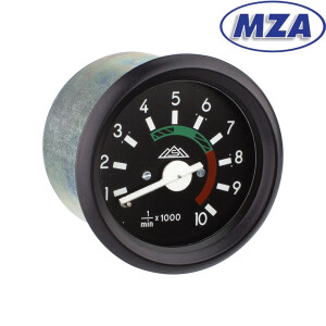 Tachometer Simson S51 - black frame - MZA