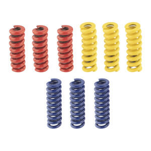 Korádo clutch springs - sets of blue, yellow, red - 9pcs
