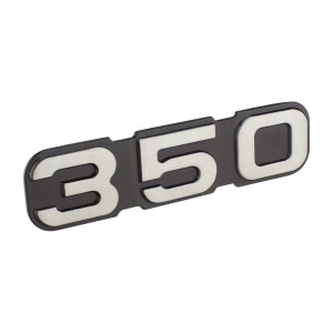 Mailbox inscription, logo - 350 (metal)