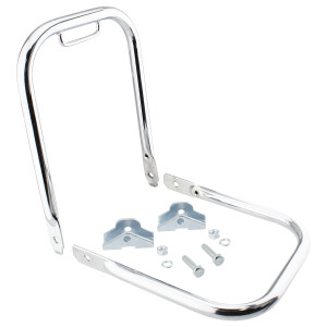 Luggage carrier handles Simson S51 - set (chrome)