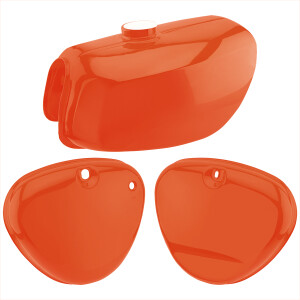 Tank + box lid Simson S51 Enduro - orange