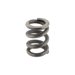 Korádo front shock absorber piston rod return spring