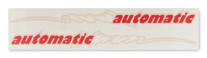 Carrier sticker automatic - Korádo red set