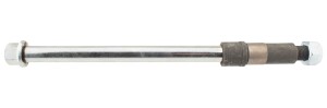Rear wheel axle with rosette pin MZ ETZ 150