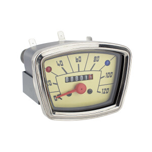 Speedometer Mustang 1st type, Jawa 90 - square