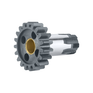 Wheel with hub Jawa 350 type 638, 639, 640 - Czech Republic - 2nd type