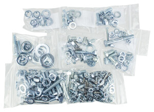 Set of screws for the entire motorcycle (except the engine) Pionýr 20 - zinc