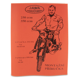 Workshop manual Jawa 250, 350 Kyvačka, Panelka - format A4
