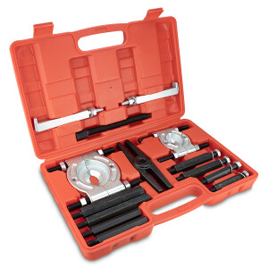 Set of bearing, sprocket and sprocket pullers