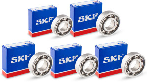 Set of engine bearings ČZ 250/455, 475 - SKF