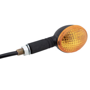 Blinker small round orange with screws - Right