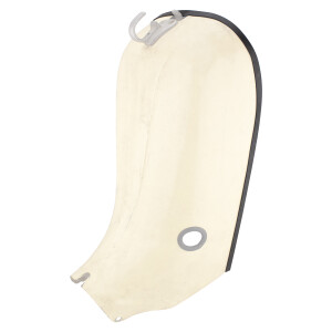 Front cover trim Pionýr 05, 20 - black - 95cm