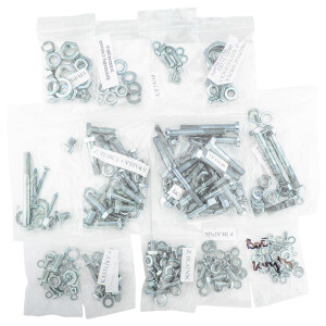 Set of screws complete motorcycle Jawa 250,350/03 Kyvačka - dovetails - zinc CR