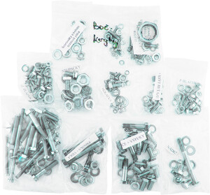 Set of screws for the entire motorcycle Jawa 350 Panelka - zinc SK