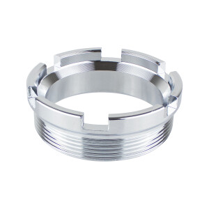 Exhaust elbow nut Jawa 250 Panelka - chrome