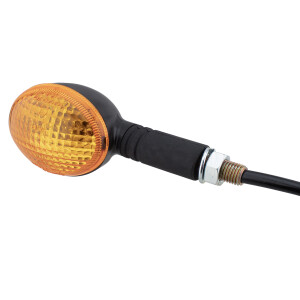 Blinker small round orange with screws - Left