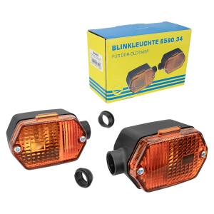 Set of indicators Simson SR 50, MZ ETZ - orange - MZA
