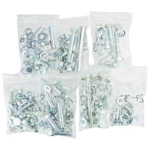 Set of screws for the entire motorcycle ČZ 125,175,250/453,450,455 - DELUXE zinc - CR